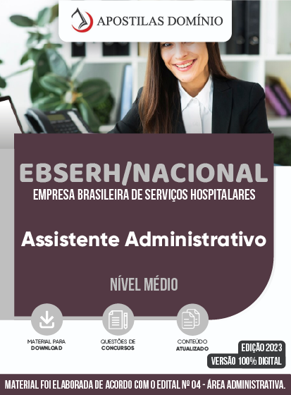 Apostila BRDE em PDF - Assistente Administrativo 2023