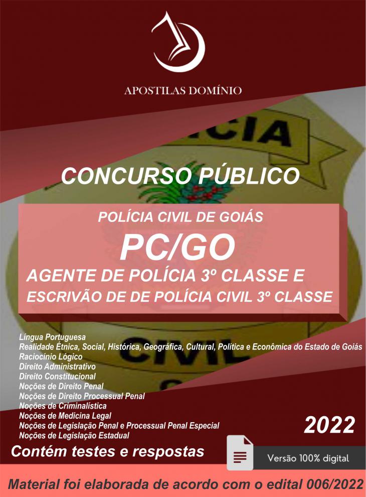 Concurso Policia Penal GO - Direito Penal 