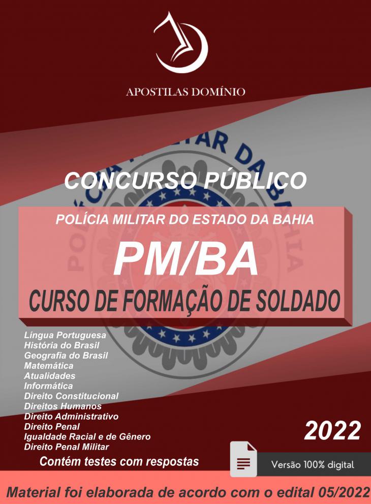 Concurso PM BA SOLDADO - Matemática 