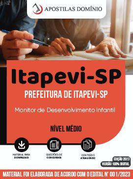 Apostila Prefeitura de Itapevi - SP 2023 - Monitor de