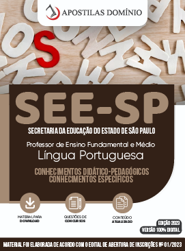 Língua Portuguesa - Apostilas digitais com exercícios de português