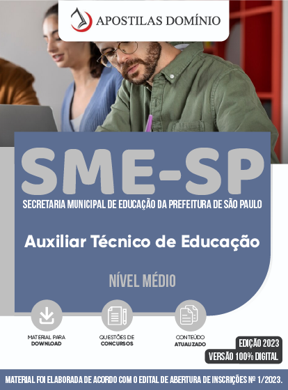 SME SP abre novo cadastramento para Contratação de Auxiliar