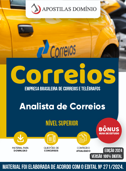 Apostila Correios 2025 - Analista de Correios