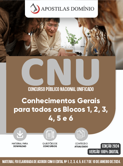 Apostila Concurso CNU 2024