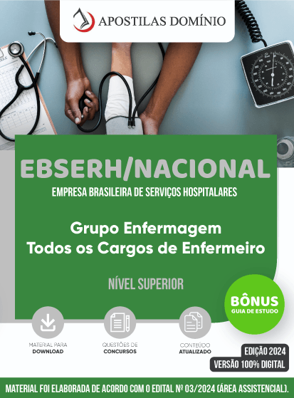 Apostila EBSERH/NACIONAL 2025 - Enfermeiro