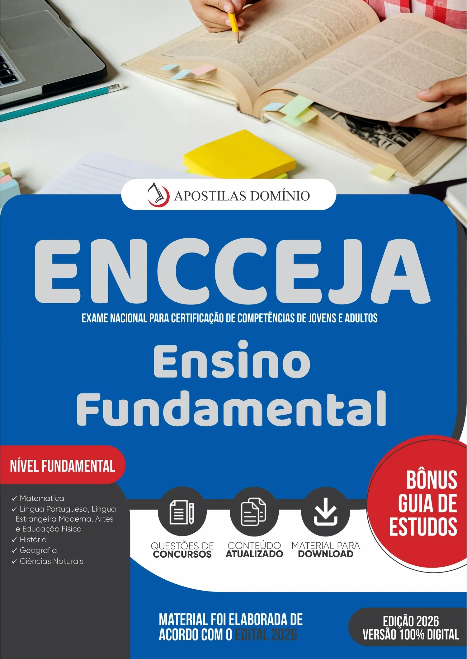 Apostila ENCCEJA 2026 - Ensino Fundamental