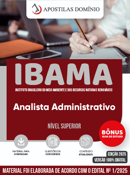 Apostila IBAMA 2025 - Analista Administrativo