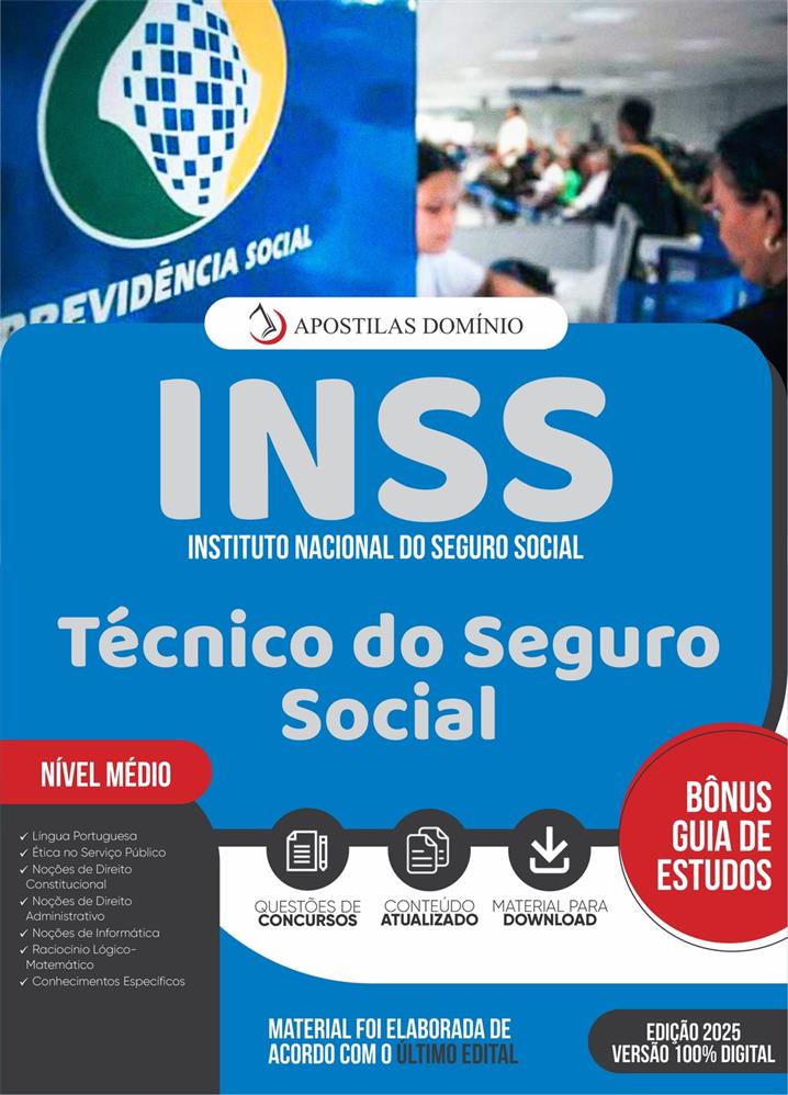 Apostila INSS 2026 - Técnico do Seguro Social