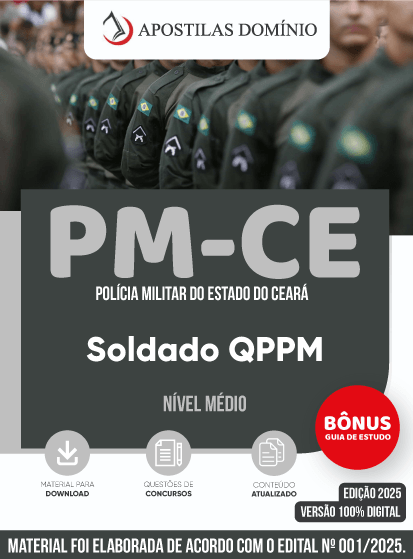 Apostila PM-CE 2025 - Soldado QPPM