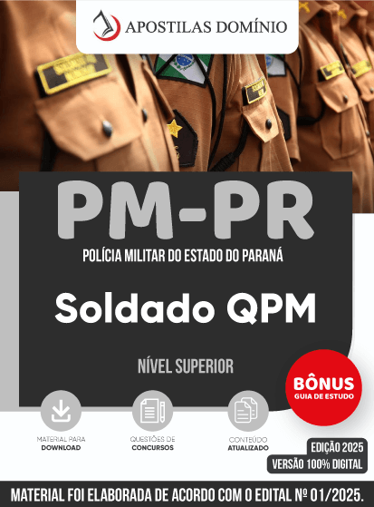 Apostila PM-PR 2025 - Soldado