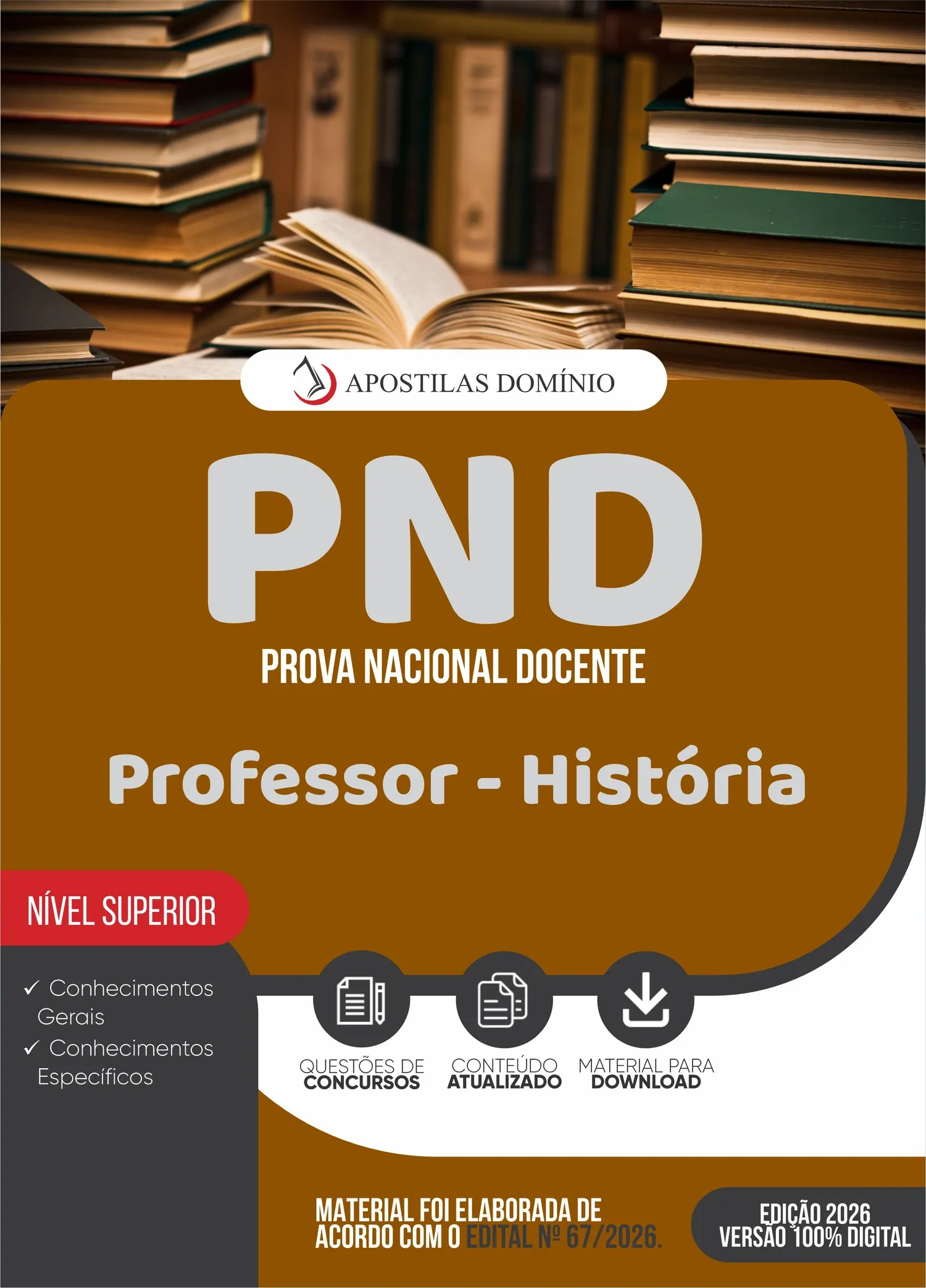 Apostila PND 2026 - Professor - História