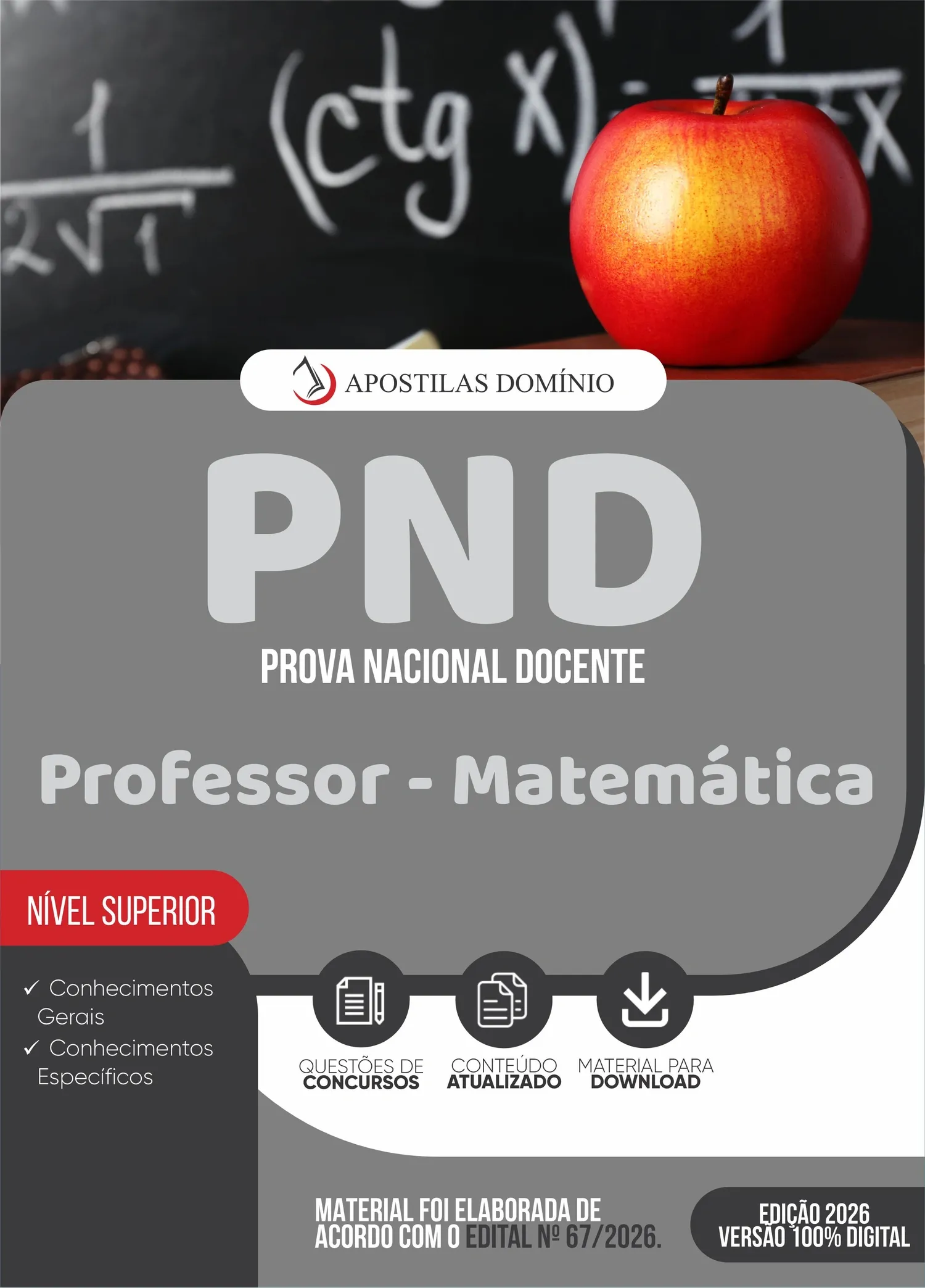 Apostila PND 2026 - Professor - Matemática