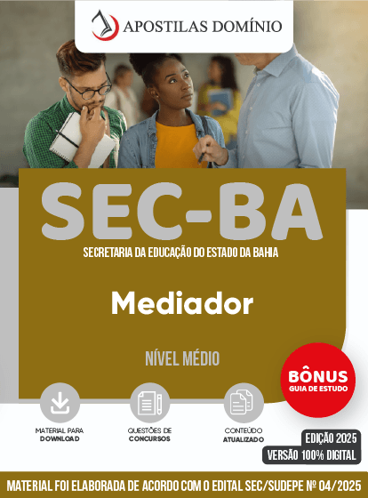Apostila SEC-BA 2025 - Mediador
