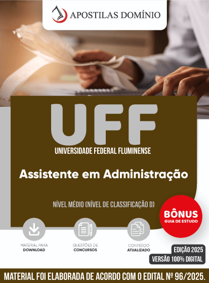 Apostila UFF 2025 - Assistente em Administração