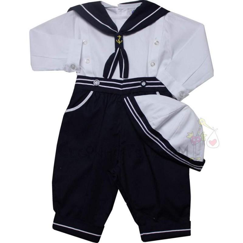roupa de marinheiro para bebe de 1 ano